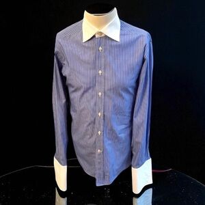 CAMICISSIMA French Cuff Shirt Size 15.5  39